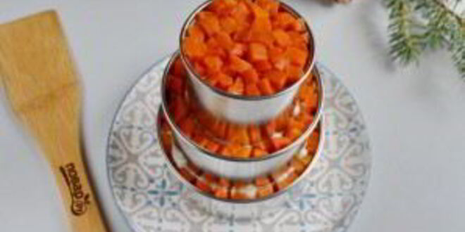 Рецепт салата-торта селедка под шубой