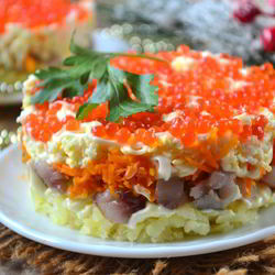 Рецепт Сельди под дорогой шубой