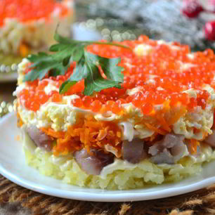 Рецепт Сельди под дорогой шубой