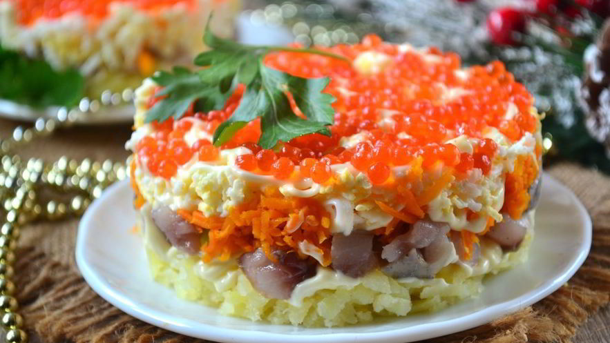 Рецепт сельди под дорогой шубой