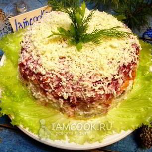 Рецепт Сельди под шубой Тройной тулуп