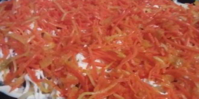 Рецепт сельди под шубой