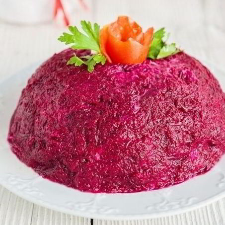 Рецепт Селедки под шубой с огурцом