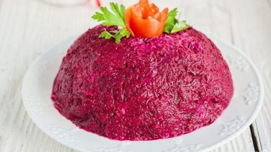 Рецепт селедки под шубой с огурцом