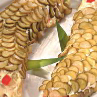 Рецепт Селедки под шубой с солеными огурцами