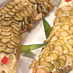 Рецепт Селедки под шубой с солеными огурцами