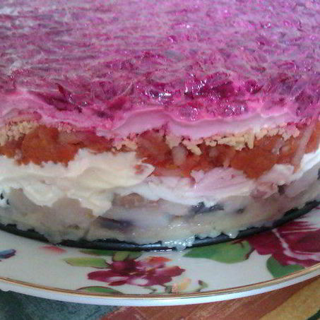 Рецепт Селедочки под шубой