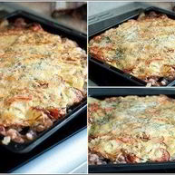 Рецепт Свинины под шубой с помидорами