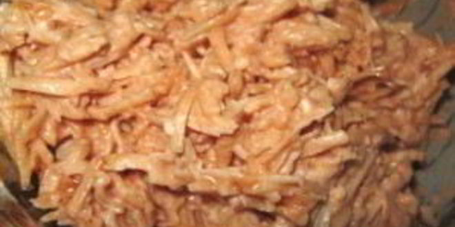 Рецепт свинины под шубой