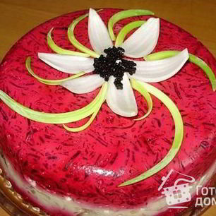 Рецепт Торта Селедка под шубой