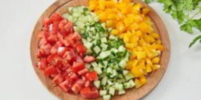 Рецепт салата с курицей и макаронами