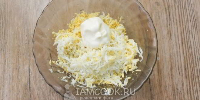 Рецепт салата с маринованными шампиньонами