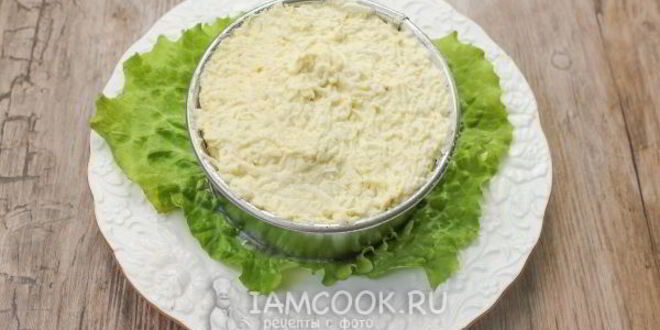 Рецепт салата с маринованными шампиньонами