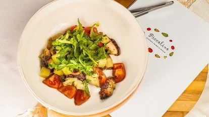 Рецепт Салата с осьминогом