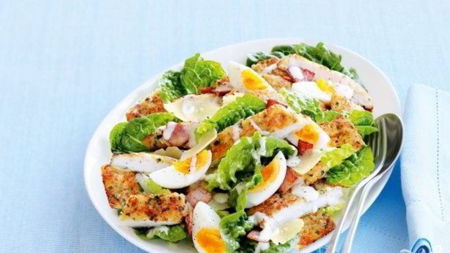 Рецепт новогоднего салата цезарь