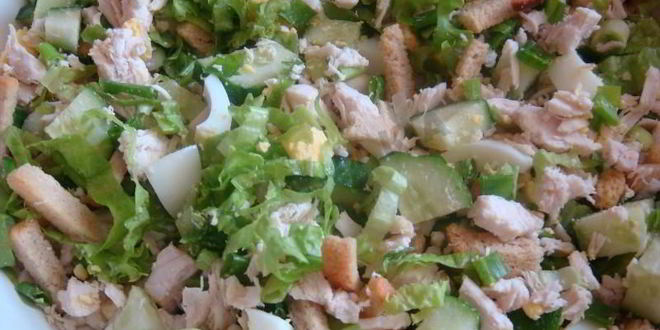 Рецепт салата цезарь fusion