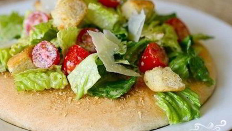 Рецепт салата цезарь с черри