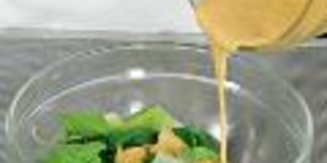 Рецепт салата цезарь с индейкой на гриле