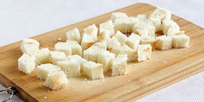 Рецепт салата цезарь с копченой курицей