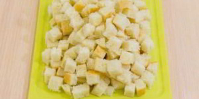 Рецепт салата цезарь с курицей