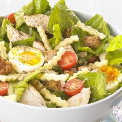 Рецепт Салата Цезарь с легкой заправкой