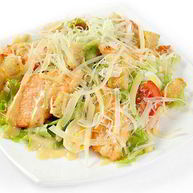 Рецепт Салата Цезарь с лососем