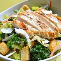 Салат Цезарь с морковью