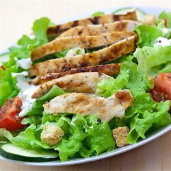 Рецепт Салата Цезарь с оливковым маслом