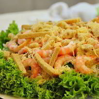 Рецепт Салата Цезарь слоеный