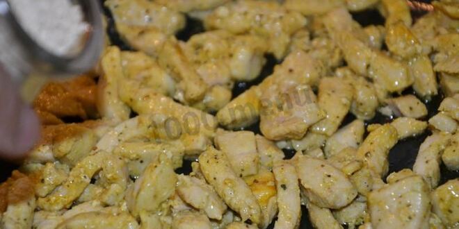 Рецепт цезаря ролл с курицей без майонеза