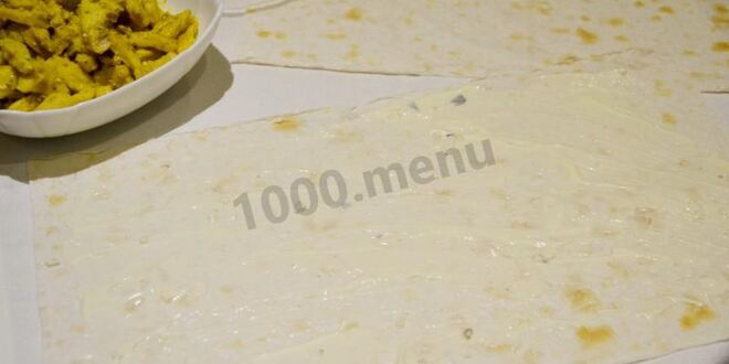 Рецепт цезаря ролл с курицей без майонеза