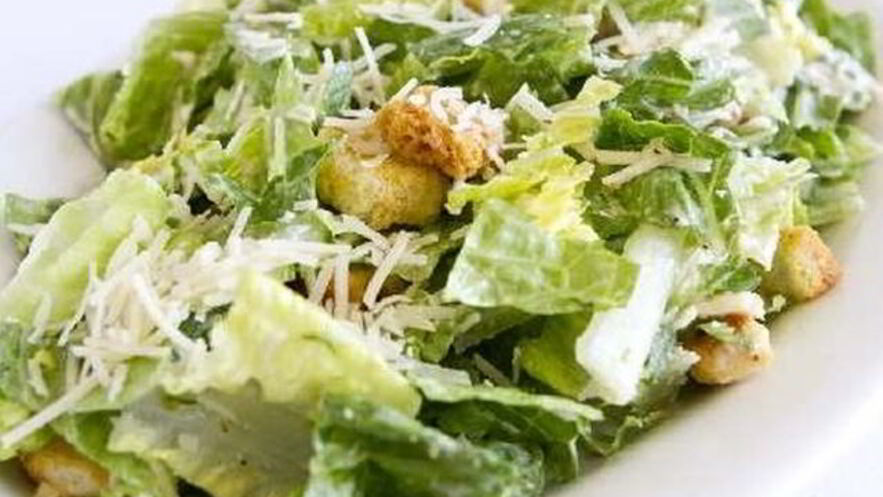 Рецепт цезаря с классической заправкой