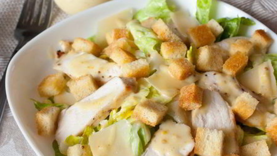 Рецепт цезаря с курицей