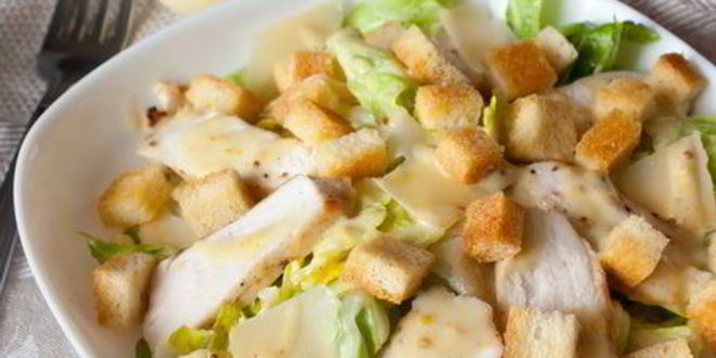 Рецепт цезаря с курицей