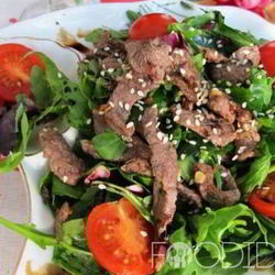 Рецепт Теплого салата с говядиной