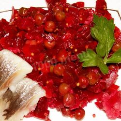 Рецепт Диетического винегрета без картошки для похудения