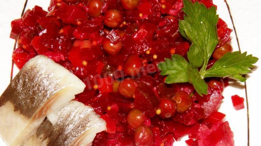 Рецепт диетического винегрета без картошки для похудения