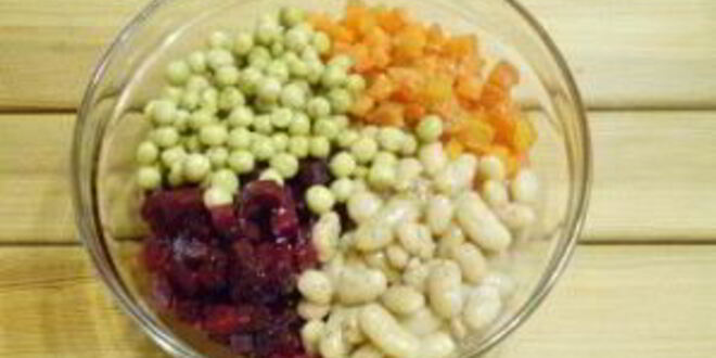 Рецепт диетического винегрета для похудения