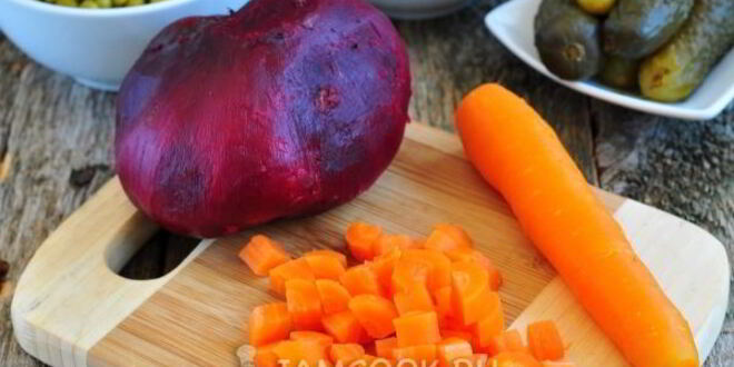 Рецепт диетического винегрета