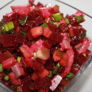 Рецепт Ленивого винегрета с селедкой