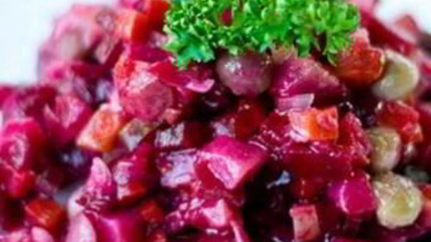 Рецепт обычного овощной винегрет