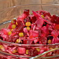 Рецепт Салата Винегрет с квашеной капустой