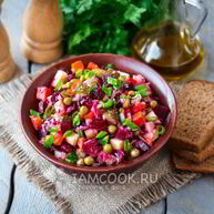 Рецепт Винегрета классического с горошком