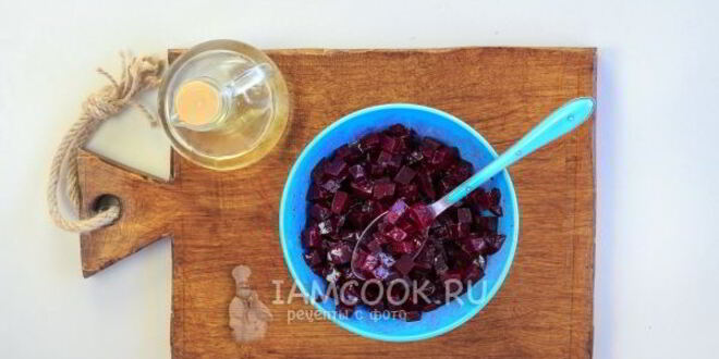 Рецепт винегрета классического с горошком