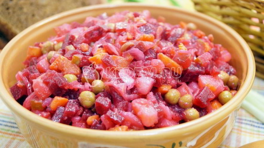 Рецепт винегрета классического