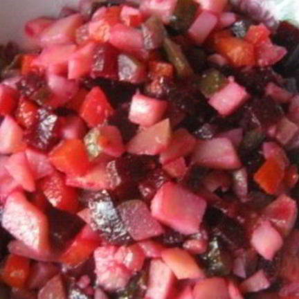 Рецепт Винегрета постного по-русски