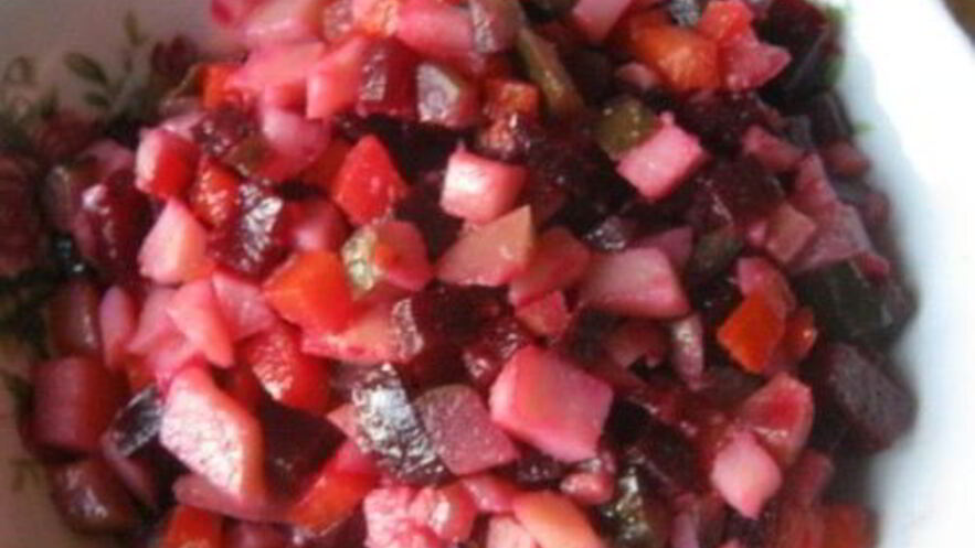 Рецепт винегрета постного по-русски