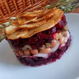 Рецепт Винегрета праздничного