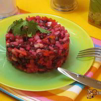 Винегрет с фасолью