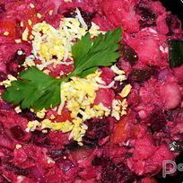 Винегрет с горбушей